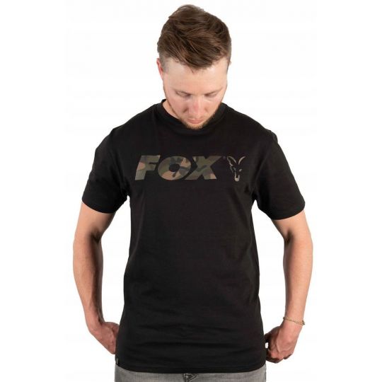 KOSZULKA T-SHIRT FOX REGLAN BLACK CAMO ROZMIAR M