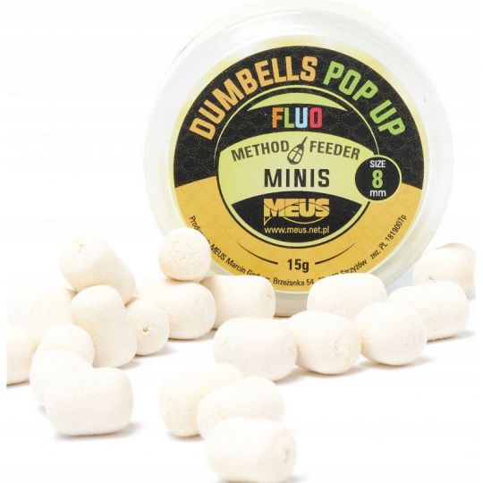 DUMBELLS MEUS FLUO POP UP 8mm MINIS CZOSNEK DUMBELLS MEUS FLUO POP UP 8mm MINIS CZOSNEK