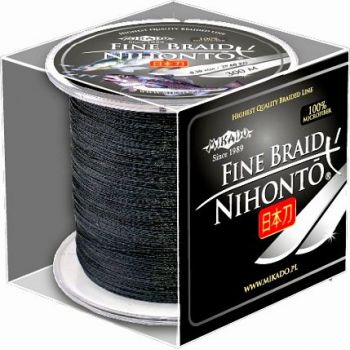 PLECIONKA NIHONTO FINE BRAID BLACK 0,50mm 300m