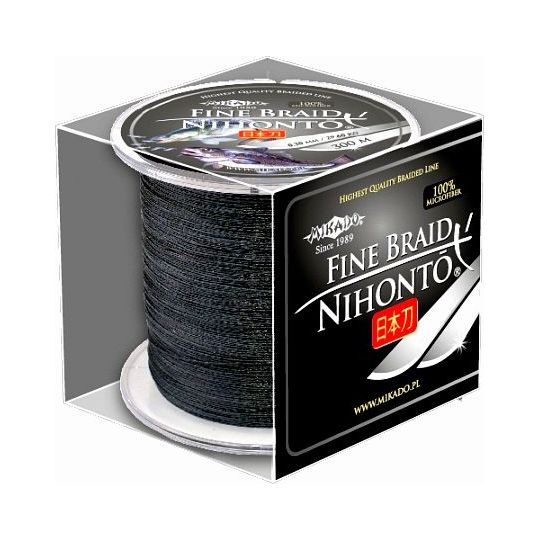 PLECIONKA NIHONTO FINE BRAID BLACK 0,50mm 300m PLECIONKA NIHONTO FINE BRAID BLACK 0,50mm 300m