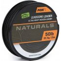 LEADCORE FOX NATURALS 25m 50lb 22.7kg
