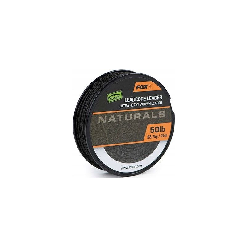 LEADCORE FOX NATURALS 25m 50lb 22.7kg