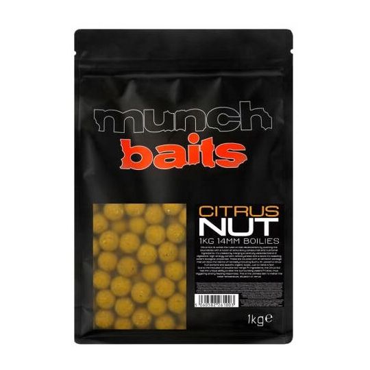 KULKI ZANĘTOWE MUNCH BAITS CITRUS NUT 1kg 18mm