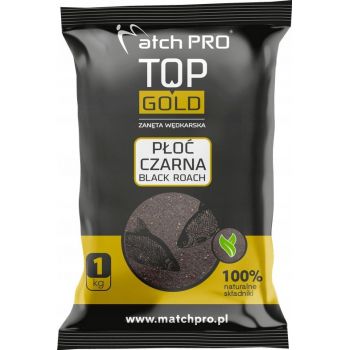 ZANĘTA MATCH PRO TOP GOLD PŁOĆ CZARNA 1kg