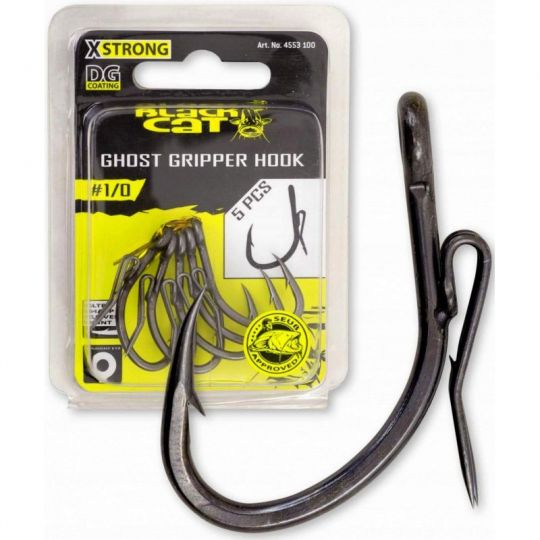 HACZYKI HAKI BLACK CAT GHOST GRIPPER 1/0 SUMOWE 5s HACZYKI HAKI BLACK CAT GHOST GRIPPER 1/0 SUMOWE 5s