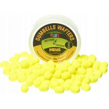 DUMBELLS MEUS WAFTERS FLUO 8mm 55g WANILIA