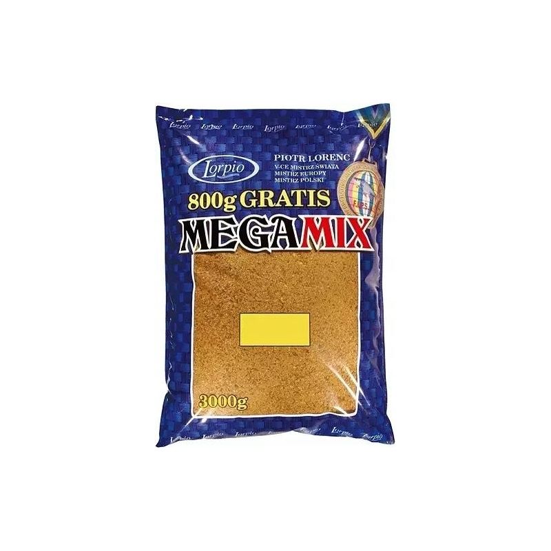 ZANĘTA LORPIO MEGA MIX UNIWERSALNA 3kg ZANĘTA LORPIO MEGA MIX UNIWERSALNA 3kg