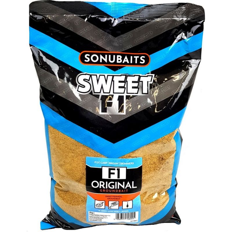 ZANĘTA SONUBAITS F1 SWEET GROUNDBAIT JASNA 2kg