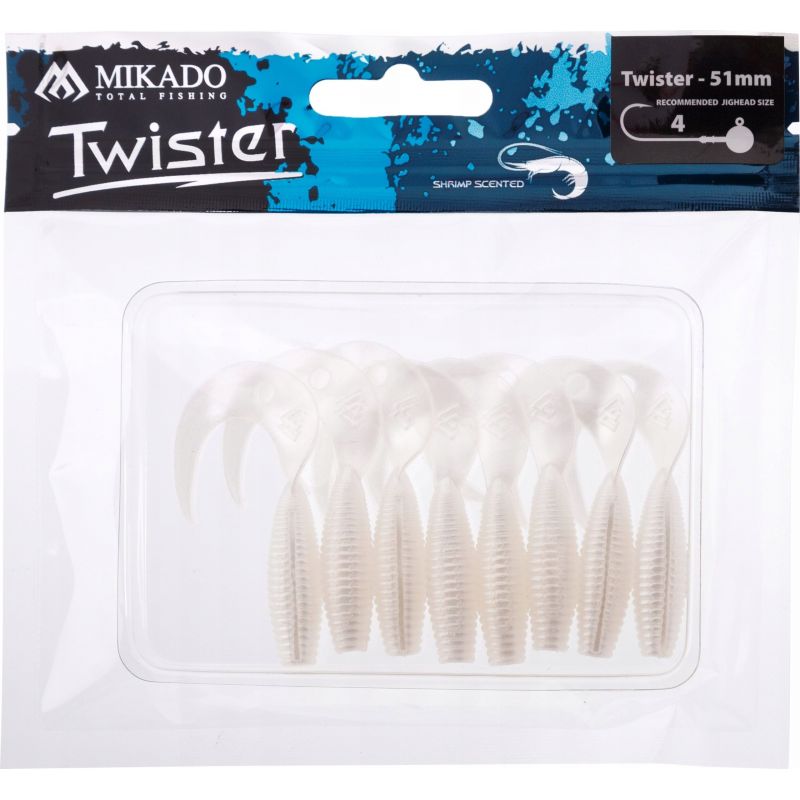 GUMA MIKADO PRZYNĘTA TWISTER 51mm 1.5g PE 8szt