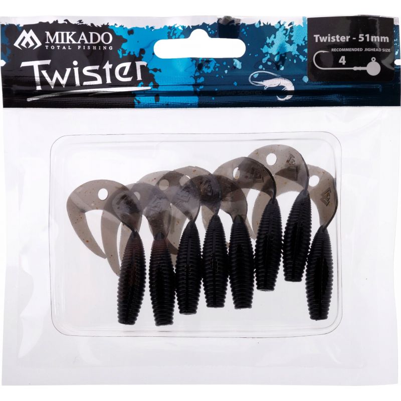 GUMA MIKADO PRZYNĘTA TWISTER 51mm 1.5g BL 8szt