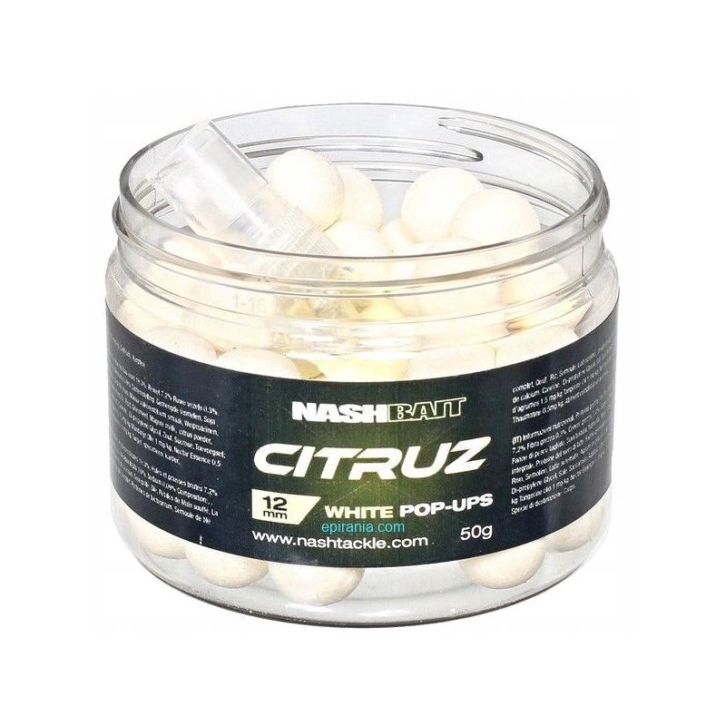 KULKI NASH CITRUZ WHITE POP UP + DIP 15mm 75g