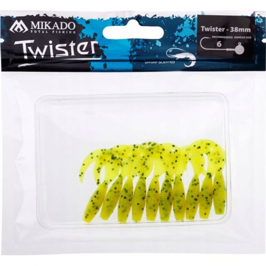 GUMA MIKADO PRZYNĘTA TWISTER 38mm 0.6g CP 1szt GUMA MIKADO PRZYNĘTA TWISTER 38mm 0.6g CP 1szt