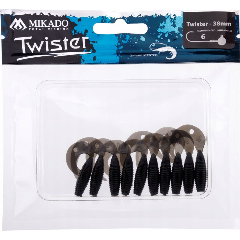 GUMA MIKADO PRZYNĘTA TWISTER 38mm 0.6g BL 1szt GUMA MIKADO PRZYNĘTA TWISTER 38mm 0.6g BL 1szt