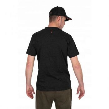 KOSZULKA T-SHIRT FOX COLLECTION T BLACK ORANGE 3XL