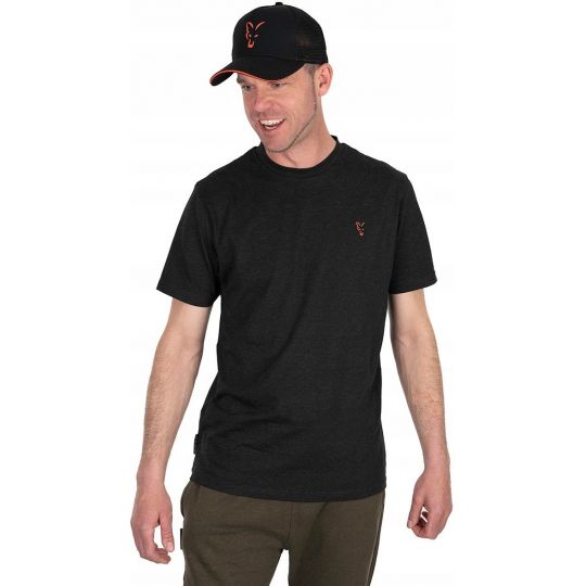 KOSZULKA T-SHIRT FOX COLLECTION T BLACK ORANGE M KOSZULKA T-SHIRT FOX COLLECTION T BLACK ORANGE M