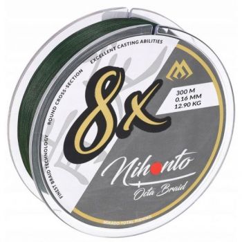 PLECIONKA NIHONTO OCTA BRAID 300m GREEN 0,20mm