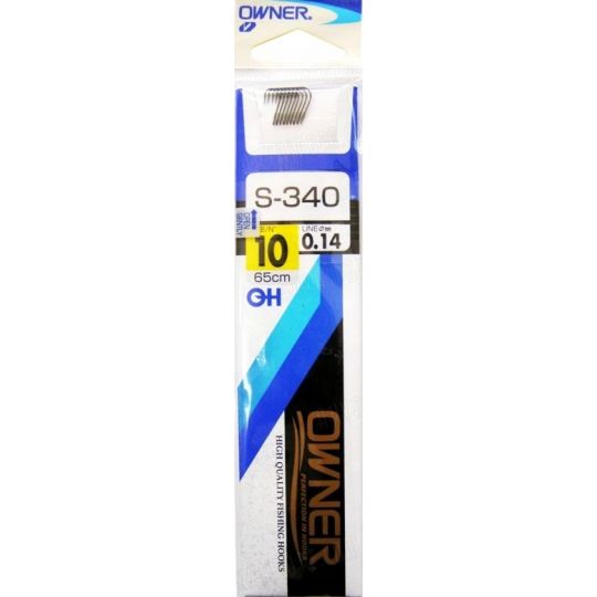 HACZYKI Z PRZYPONEM OWNER S340 CHINTA 10 0.14mm