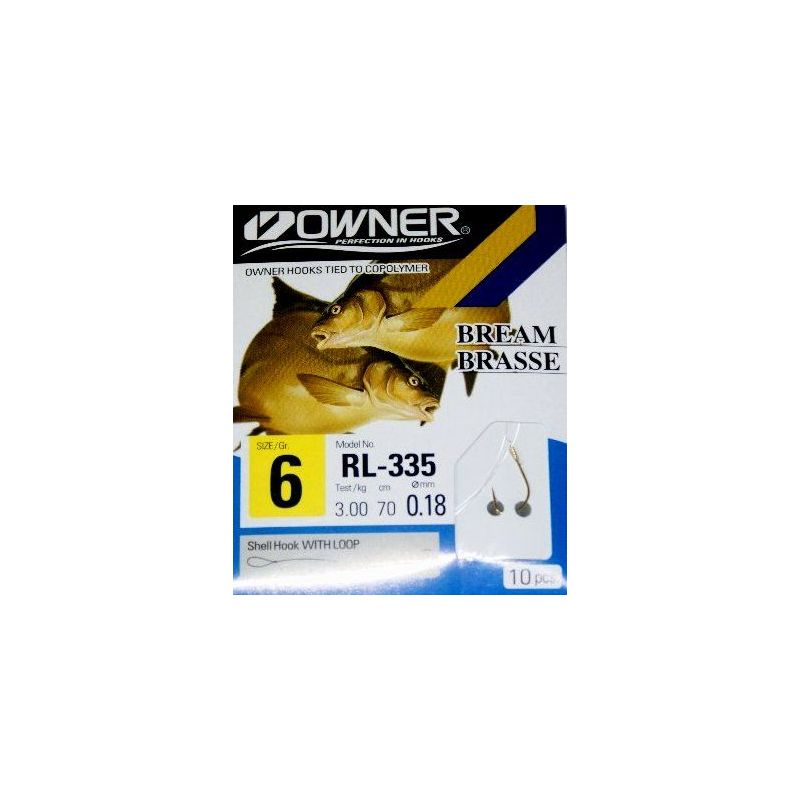 HACZYKI Z PRZYPONEM OWNER RL335 CHINTA 12 0.12mm
