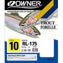 HACZYKI Z PRZYPONEM OWNER RL175 KEIRYU 4 0.20mm