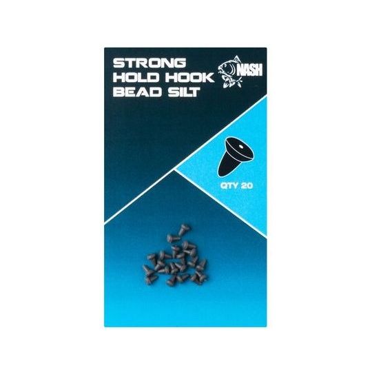 STOPERY NASH NA HACZYK STRONG HOLD HOOK BEAD SILT