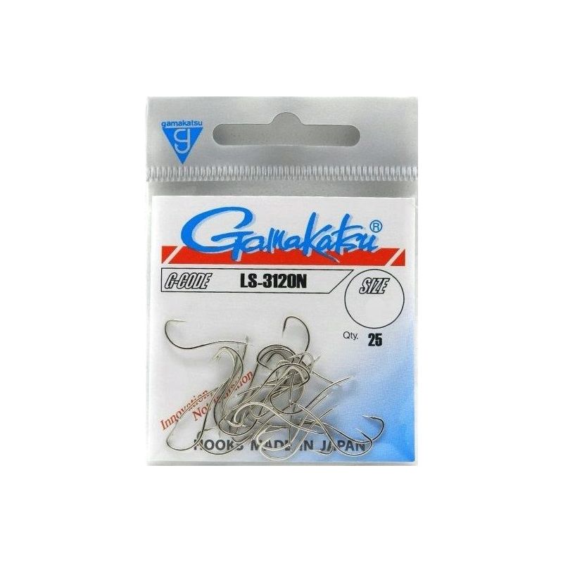 HACZYKI GAMAKATSU LS-3120N HOOKS NICKEL  4