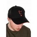 CZAPKA FOX Z DASZKIEM COLLECTION TRUCKER BLACK ORA