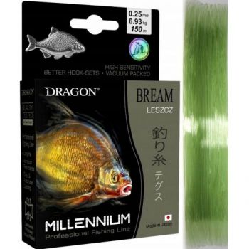 ŻYŁKA DRAGON MILLENIUM LESZCZ 150m 0.22mm 5,98kg