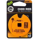 PRZYPON FOX Z HAKIEM STIFF CHOD RIG 25lb SIZE 6