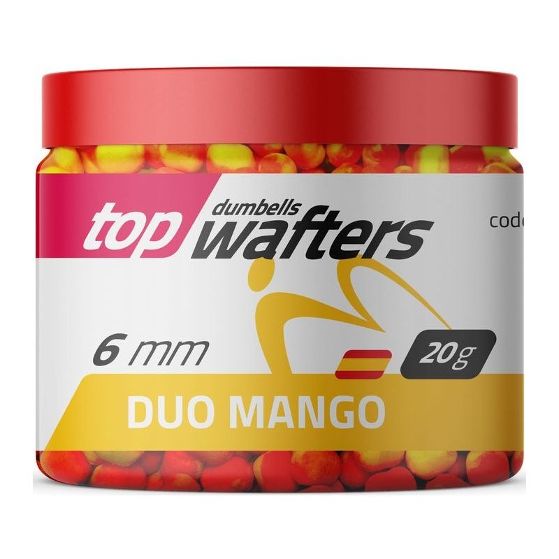 DUMBELLS MATCH PRO TOP WAFTERS 6mm DUO MANGO 20g