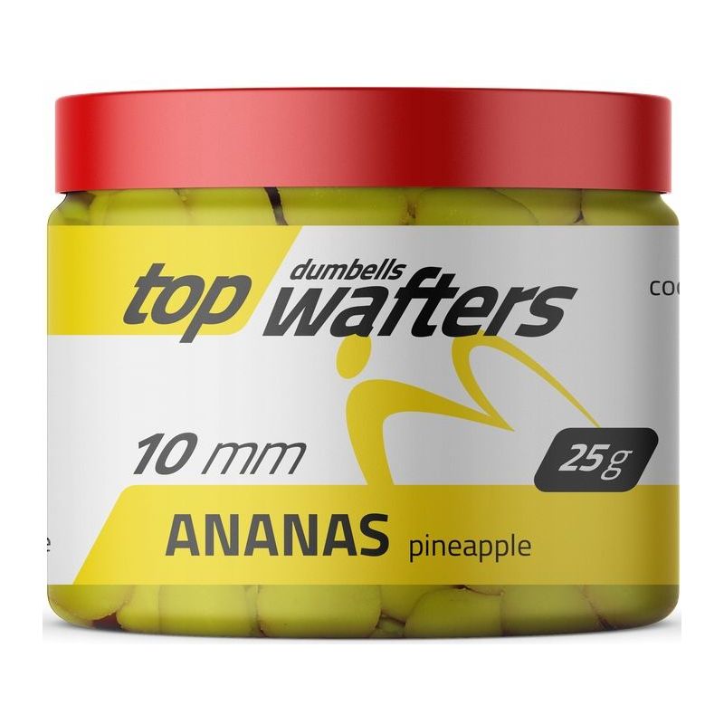 DUMBELLS MATCH PRO TOP WAFTERS ANANAS 10mm 25g DUMBELLS MATCH PRO TOP WAFTERS ANANAS 10mm 25g