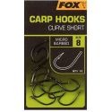 HACZYKI FOX CARP HOOKS CURVE SHANK SHORT ROZ. 8