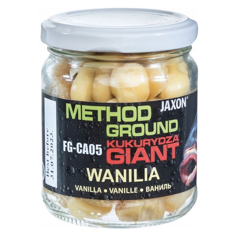 KUKURYDZA JAXON GIGANT METHOD GROUND 125g WANILIA