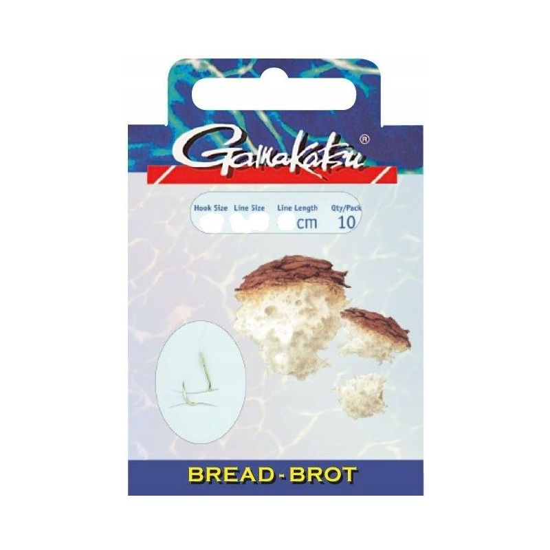 HACZYKI WIĄZANE GAMAKATSU BREAD 2210G 0,18mm  8