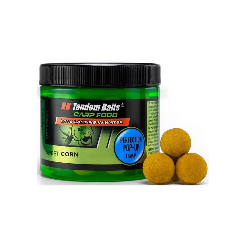 KULKI TANDEM BAITS PERFECTION POP UP 16mm BANAN
