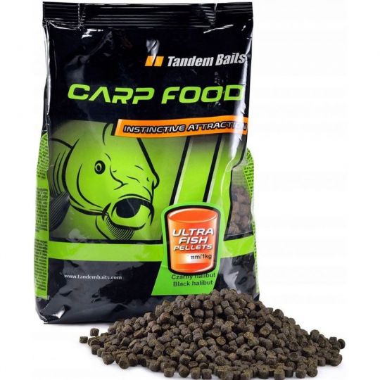 PELLET TANDEM BAITS ULTRA FISH HALIBUT 6mm 1kg PELLET TANDEM BAITS ULTRA FISH HALIBUT 6mm 1kg
