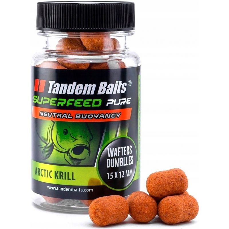 DUMBELLS TANDEM BAITS WAFTERS 15/12mm ARCTIC KRILL DUMBELLS TANDEM BAITS WAFTERS 15/12mm ARCTIC KRILL