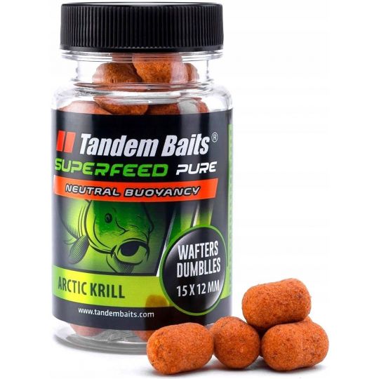 DUMBELLS TANDEM BAITS WAFTERS 15/12mm ARCTIC KRILL DUMBELLS TANDEM BAITS WAFTERS 15/12mm ARCTIC KRILL