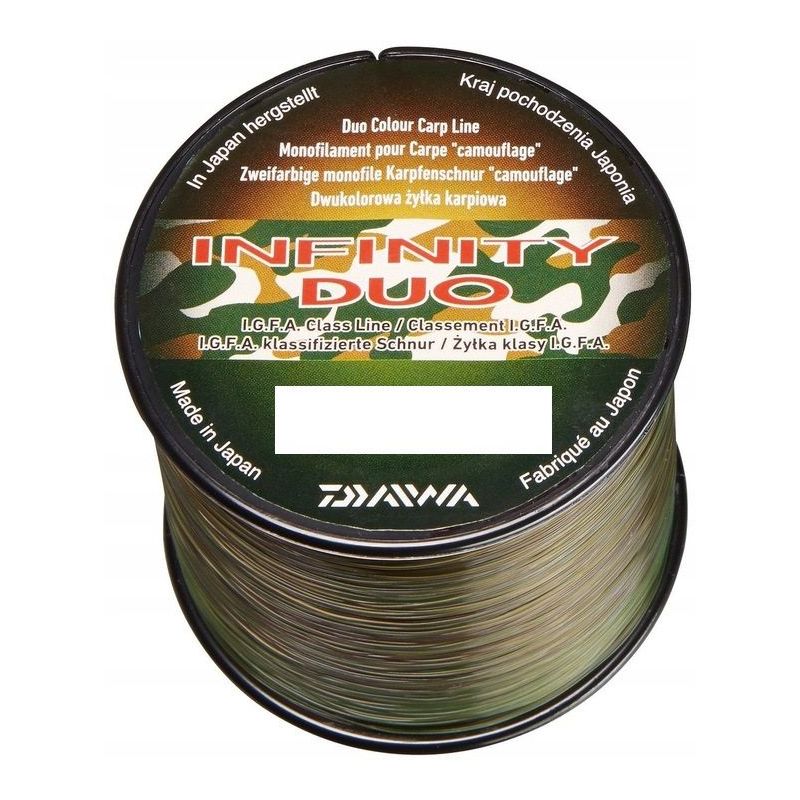 ŻYŁKA DAIWA INFINITY DUO CAMO 0,31mm 1210m 7,6kg