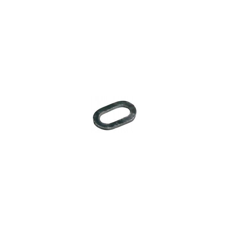 PIERŚCIEŃ MIKADO ŁĄCZNIKOWY OWALNY 6mm CZARNY MAT