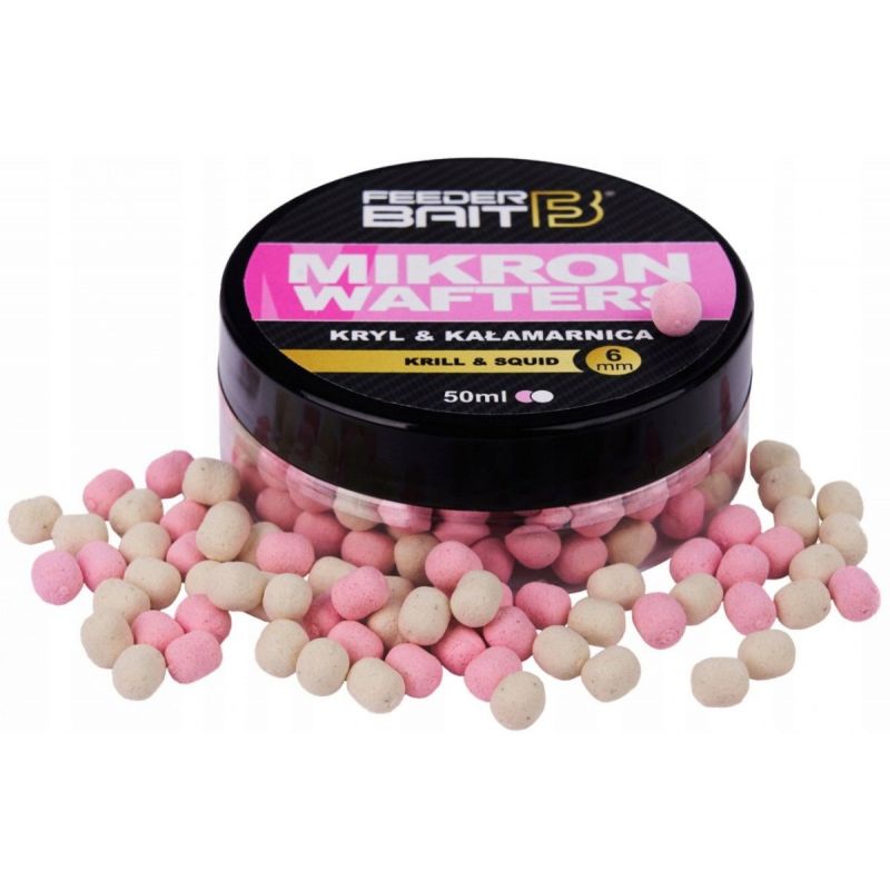 DUMBELLS FEEDER BAIT MIKRON WAFTERS KRYL SQUID 6mm DUMBELLS FEEDER BAIT MIKRON WAFTERS KRYL SQUID 6mm